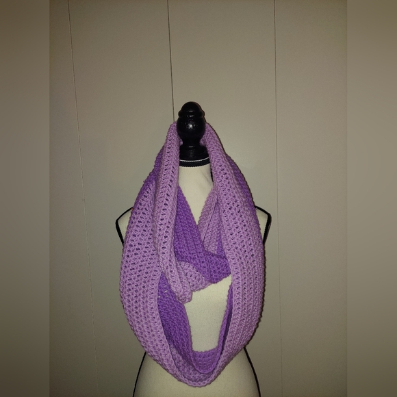 Handmade Accessories - Handmade Infinity Crochet Scarf